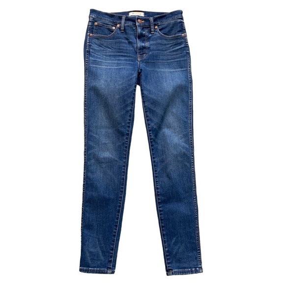 Madewell 9 Inch High Rise Skinny Jeans Good Condition No Flaws